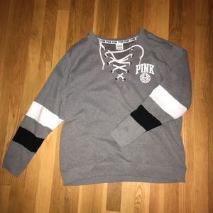 Gray PINK sweater